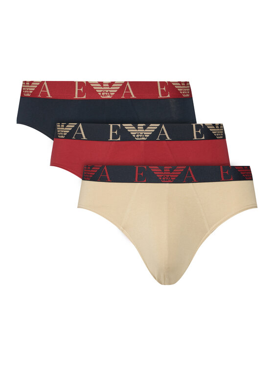Emporio Armani Underwear Súprava slipov EM000258 AF20668 M1189 Farebná