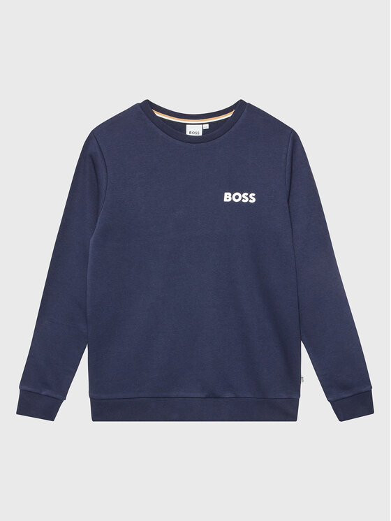 Boss Bluză J25O43 S Bleumarin Regular Fit
