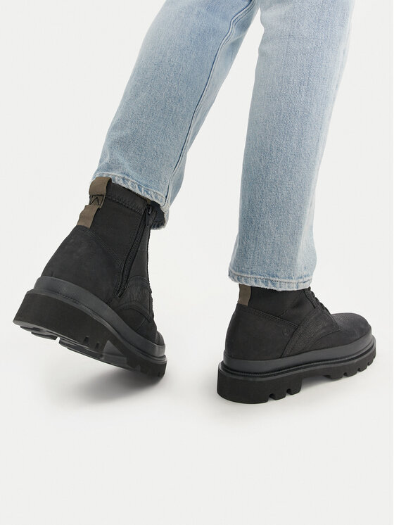Clarks Clarks Trapery Badell Hi 261734227 Czarny