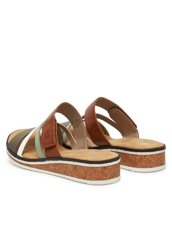 Rieker Rieker Чехли V3652-91 Кафяв