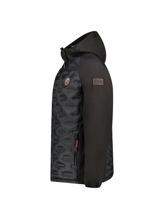 Geographical Norway Geographical Norway Kurtka puchowa WZ8113H/GN-NOIR Czarny Regular Fit