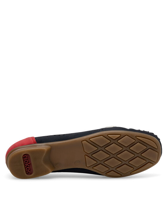 Rieker Rieker Mokasini 40065-14 Mornarsko modra
