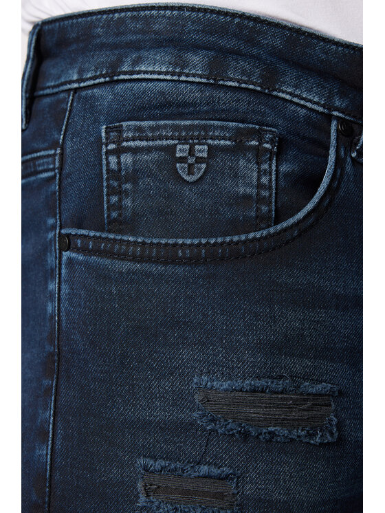 Próchnik Próchnik Spodnie dresowe PM8 SP113223000004 Granatowy Slim Fit
