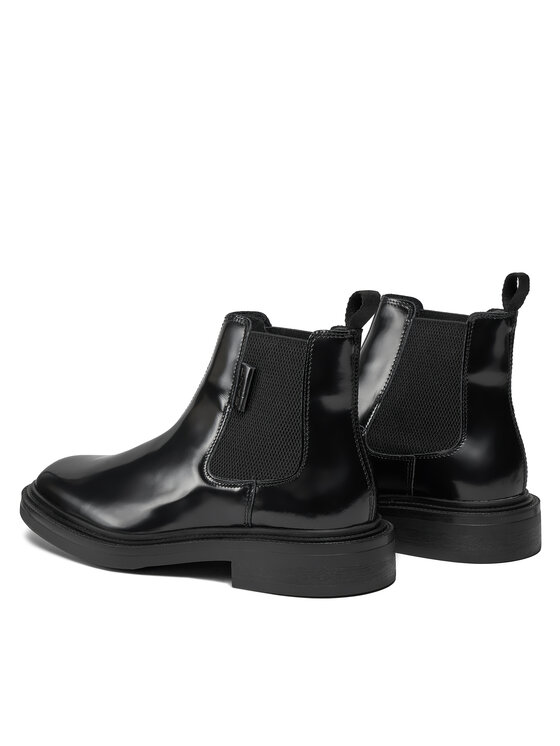 Gant Gant Kotníková obuv s elastickým prvkem Fairwyn Chelsea Boot 27651406 Černá