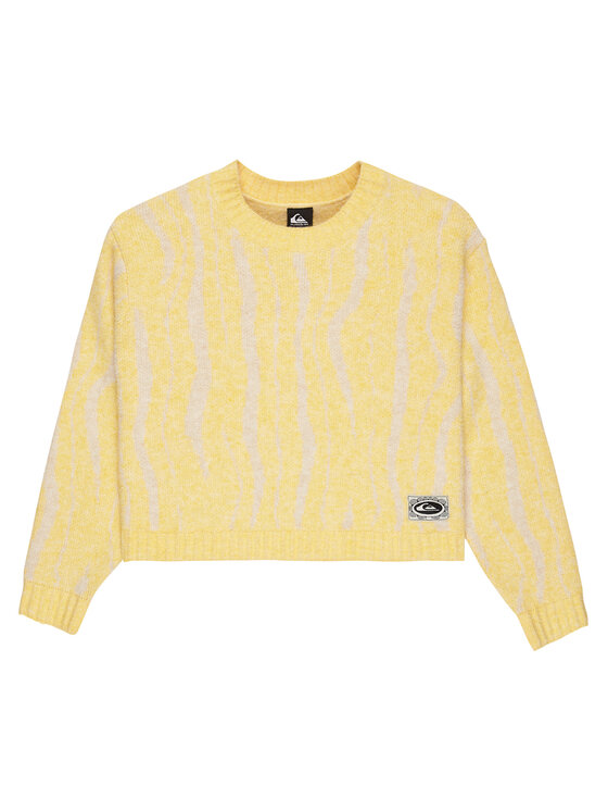 Quiksilver Quiksilver Megztinis Selwyn EQWSW03031 Geltona Cropp Fit