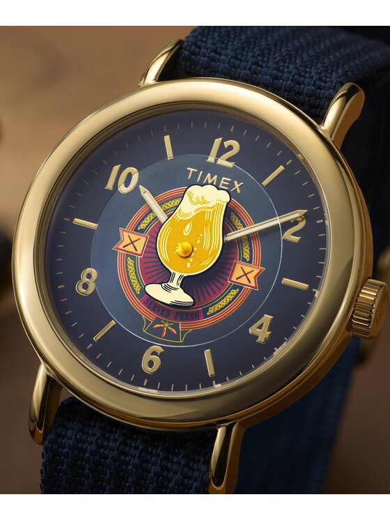 Timex Timex Hodinky TW2Y76100 Modrá