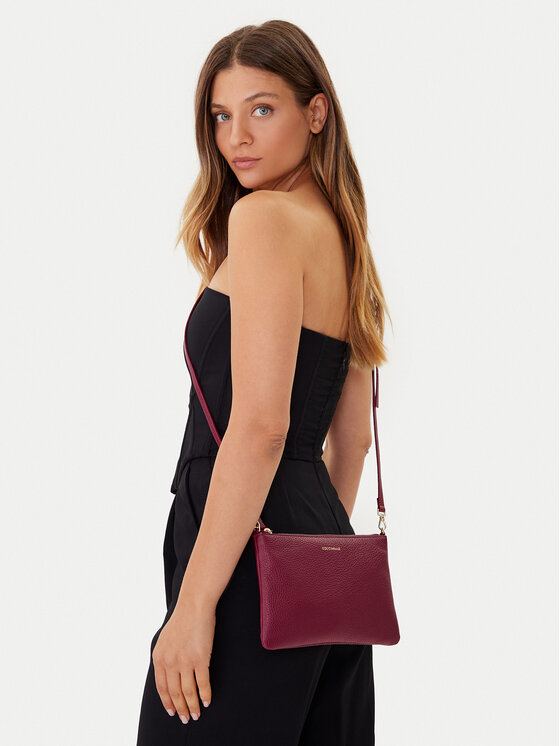 Coccinelle Coccinelle Ročna torba MMA Best Crossbody E5 MMA 55 F5 01 Bordo rdeča