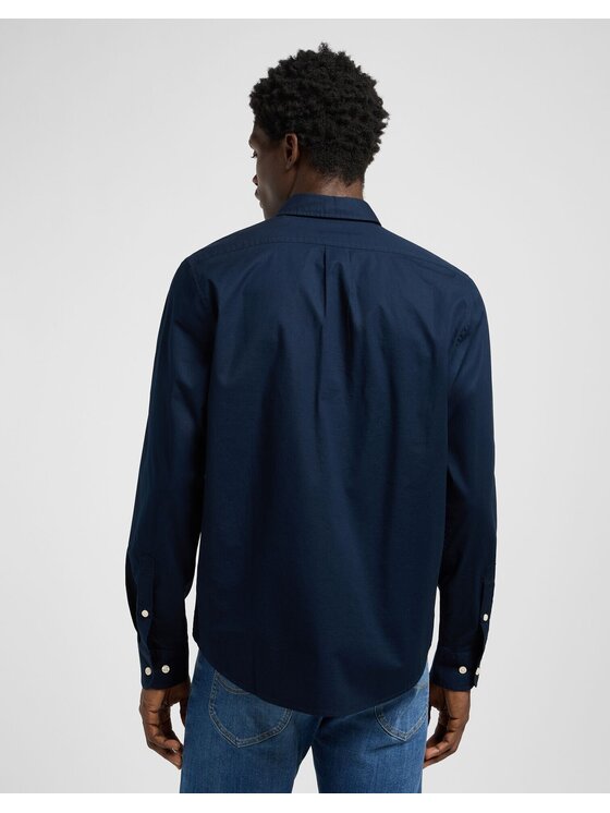 Lee Lee Koszula BUTTON DOWN Niebieski Regular Fit