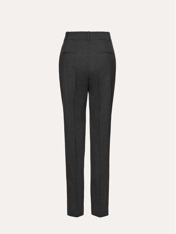 La Mania La Mania Spoločenské nohavice MORITZ Čierna Basic Fit