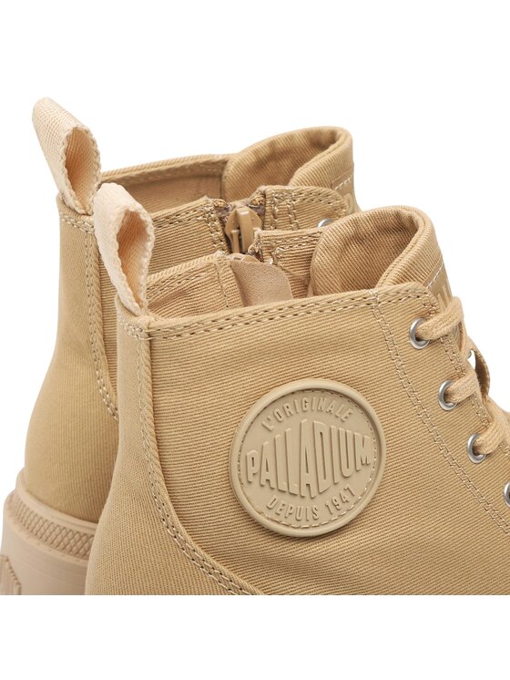Palladium Palladium Trapper stila apavi Pallabase Twill 96907-227-M Bēšs