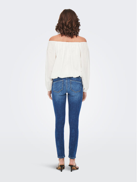 ONLY ONLY Traperice 15259128 Plava Skinny Fit