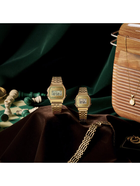 Casio Casio Zegarek 4549526389955 Złoty