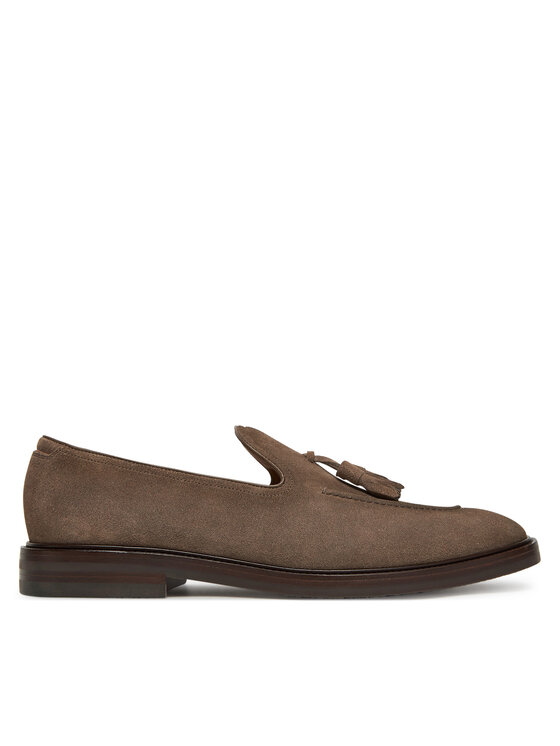Mocasini BOSS Cassian Loaf Sdts 50539275 Bej