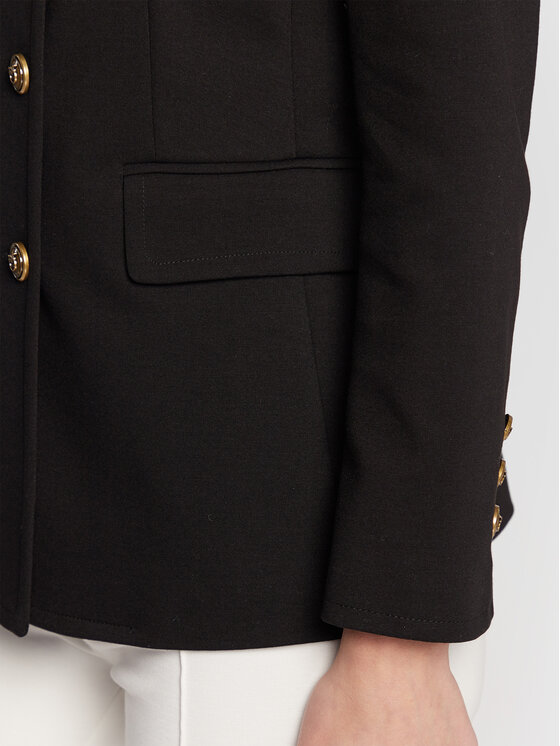PINKO Pinko Marynarka Eugenia 1G1890 1739 Czarny Slim Fit