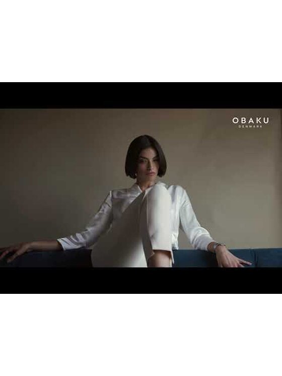 Obaku Obaku Zegarek V253LXCBMC Srebrny