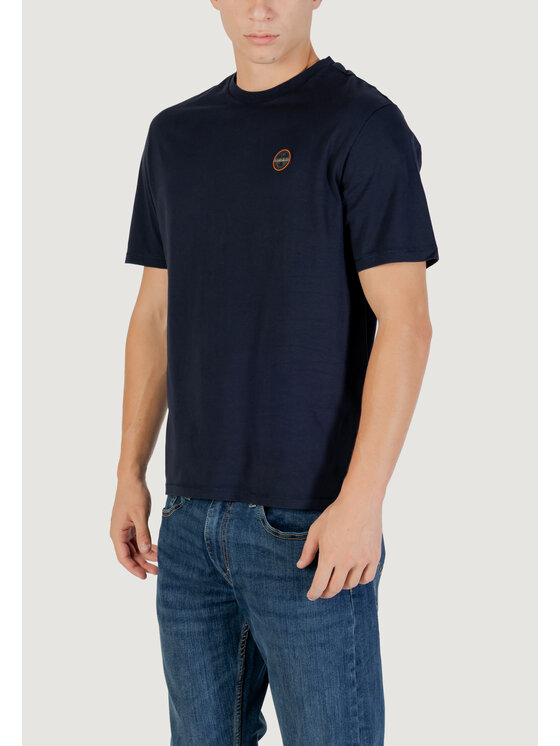 Napapijri Napapijri T-Shirt S-BADGE SS 1 Μπλε Casual Fit