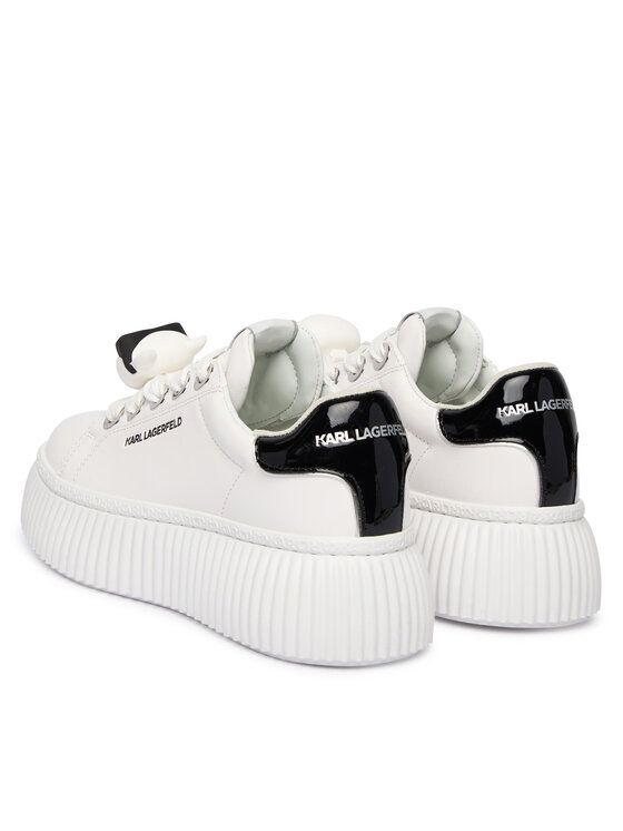KARL LAGERFELD KARL LAGERFELD Sneakersy Kreeper Lo KL42336T Bílá