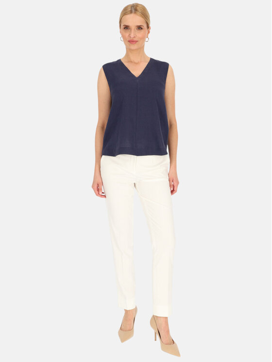 Gerry Weber Gerry Weber Bluzka 560060-31471 Granatowy Regular Fit