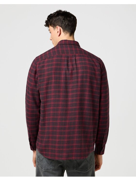 Wrangler Wrangler Hemd 1 PKT FLANNEL SHIRT Bunt Relaxed Fit