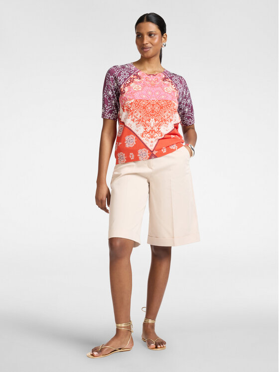 Elena Mirò Elena Mirò Maglione M608Z100787N0S2 Arancione Slim Fit