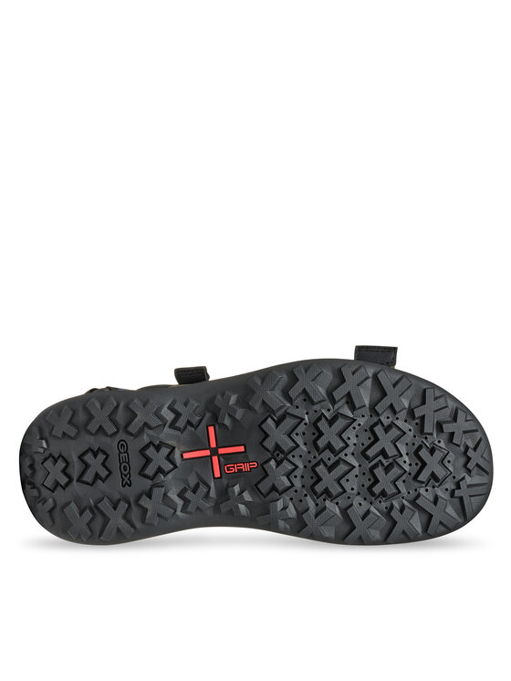 Geox Geox Sandały U Terreno + Grip U4550B 011EK C3009 Khaki