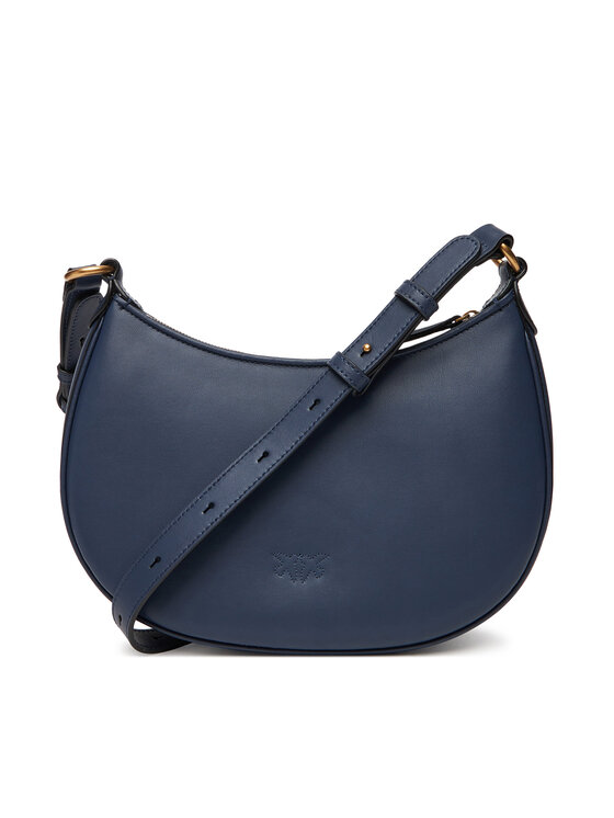 PINKO PINKO Handtasche Half Moon Mini Fl Al 25-26 PLTT 102790 A0F1 Dunkelblau