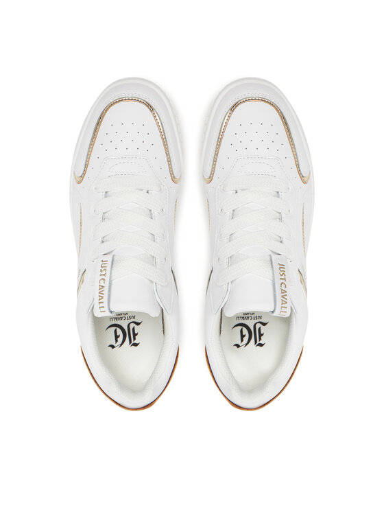 Just Cavalli Just Cavalli Sneakers 78RA3ST2 ZPA98 Alb