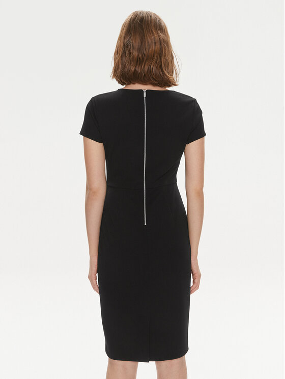 Calvin Klein Calvin Klein Rochie cocktail K20K206277 Negru Regular Fit