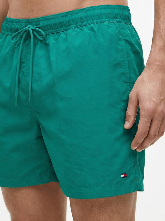 Tommy Hilfiger Tommy Hilfiger Badeshorts UM0UM03477 Grün Regular Fit