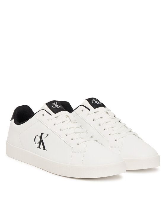 Calvin Klein Calvin Klein Сникърси 3 Cupsole Derby Pu Smo HM0HM02458 Бял