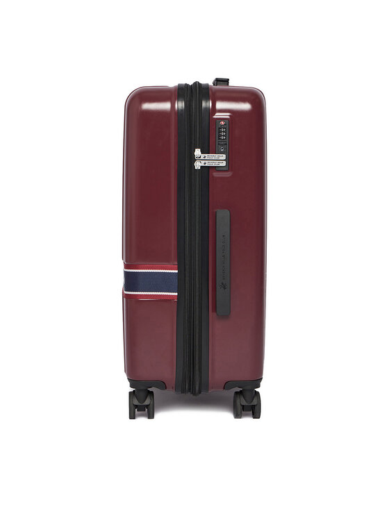Beverly Hills Polo Club Beverly Hills Polo Club Среден куфар CEO-BHPC-M-007-08-BURGUNDY Бордо