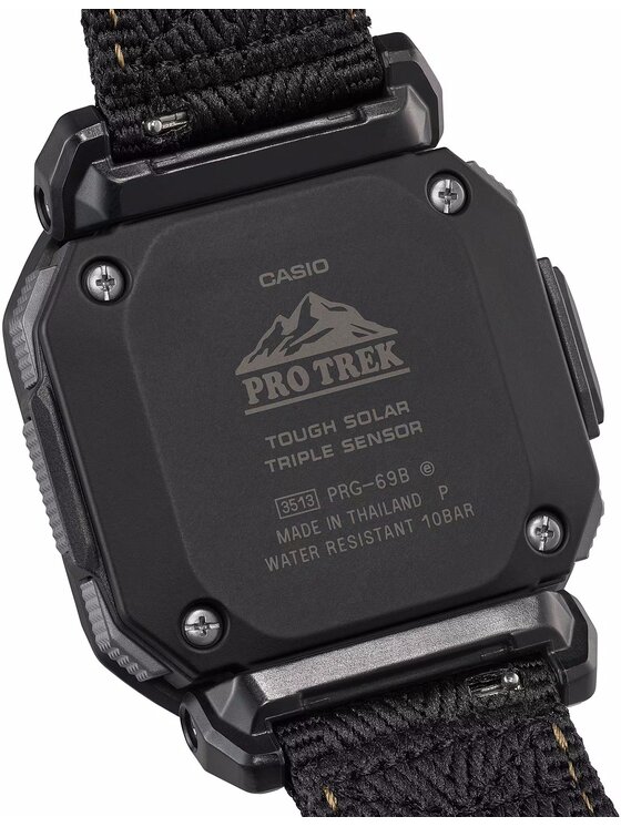 Casio Casio Hodinky PRG-69B-1ER Čierna