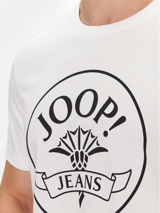 JOOP! Jeans JOOP! Jeans Majica 15 JJJ-30Aleko 30045679 Bela Modern Fit