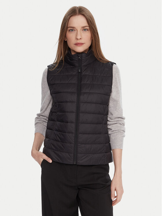 United Colors Of Benetton United Colors Of Benetton Жилетка за костюм 2TWDDJ00V Черен Slim Fit