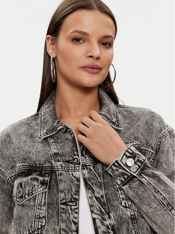 Guess Guess Teksajakk Clarette W4RN62 D56B3 Hall Regular Fit