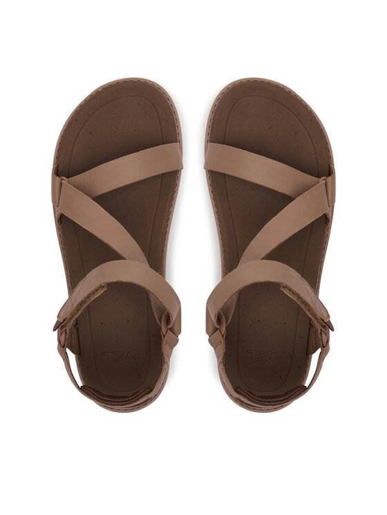 Teva Teva Sandały Madera Wedge 1151015 Brązowy