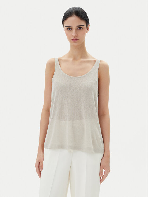 ONLY ONLY Top Frida 15194667 Beež Regular Fit