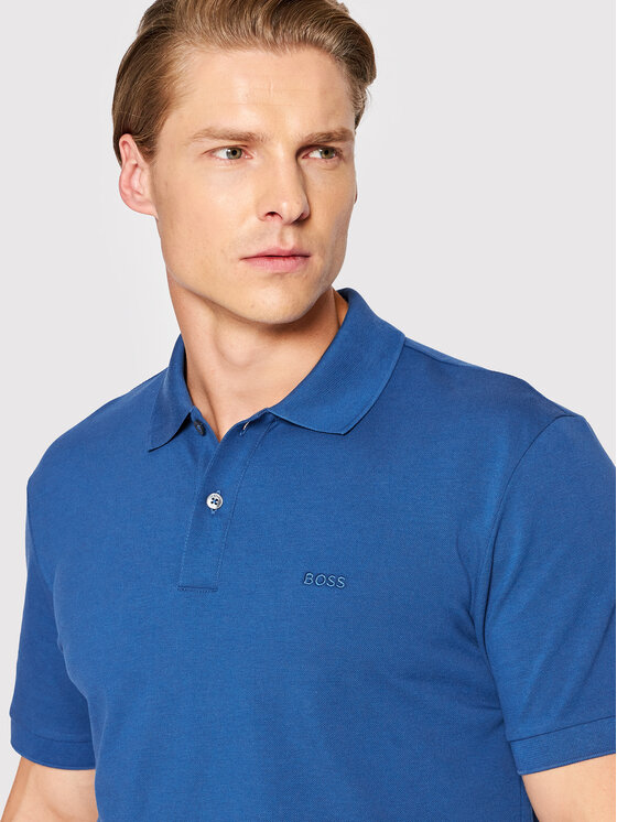BOSS Boss Polo Pallas 50468362 Blu Regular Fit