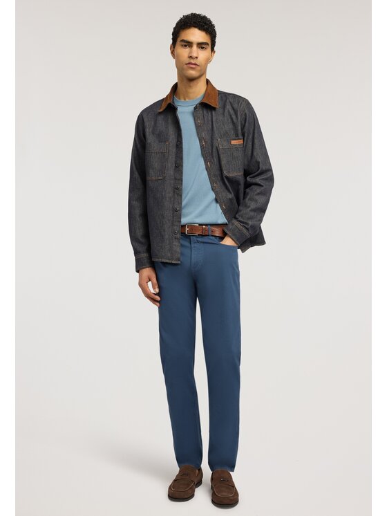 Trussardi Trussardi Spodnie materiałowe P704H704865N034 Niebieski Slim Fit