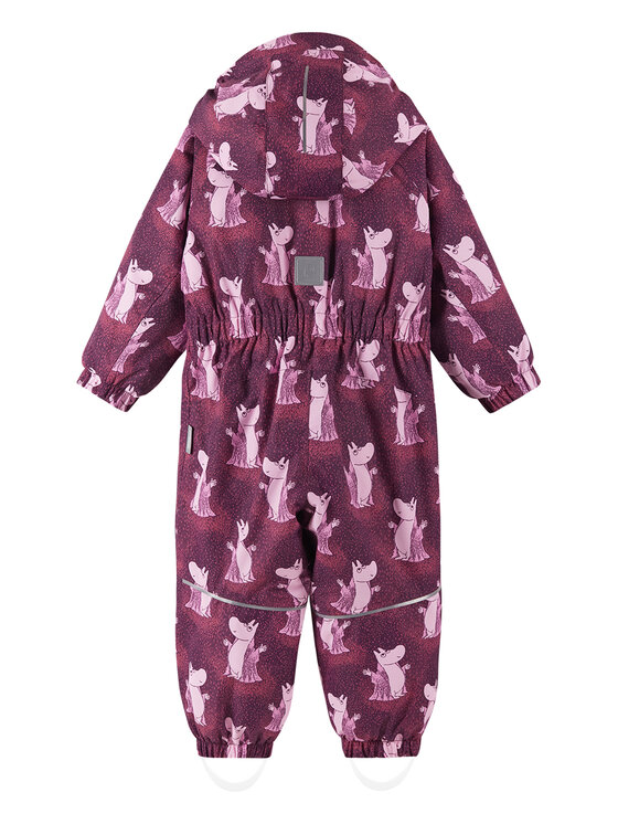 Reima Reima Zimski kombinezon Moomin Lyster 5100011D Ljubičasta Regular Fit