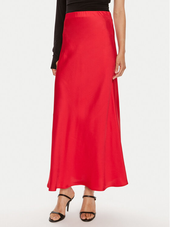 ViCOLO ViCOLO Φούστα maxi TB0342 Κόκκινο Regular Fit
