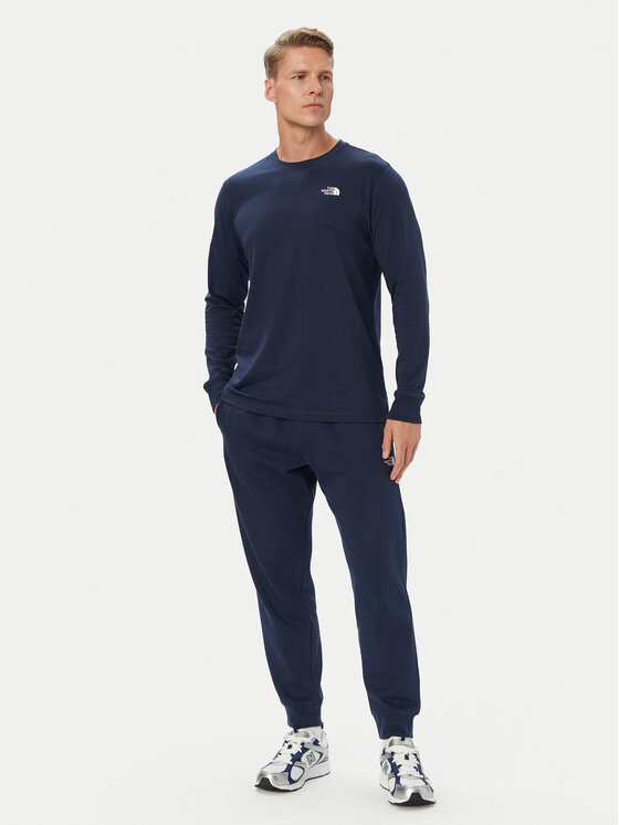 The North Face The North Face Hosszú ujjú Evolution Simple Dome NF0A8EU3 Sötétkék Regular Fit