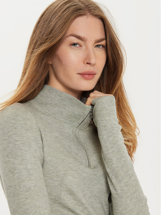 Vero Moda Vero Moda Svetr Happiness 10317993 Šedá Slim Fit