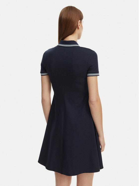 Lacoste Lacoste Každodenné šaty EF5288 Tmavomodrá Regular Fit