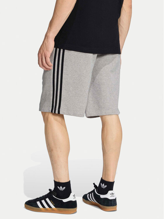 adidas adidas Sportovní kraťasy 3-Stripes KE2433 Šedá Regular Fit