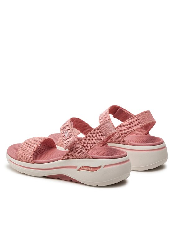 Skechers Skechers Szandál Go Walk Arch Fit Sandal-Polished 140264/ROS Rózsaszín