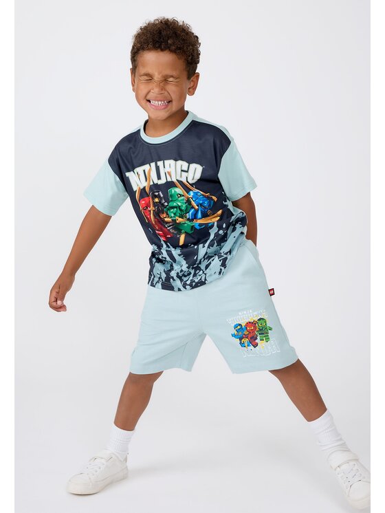 LEGO LEGO T-Shirt 11011315/8005 Turkusowy Regular Fit