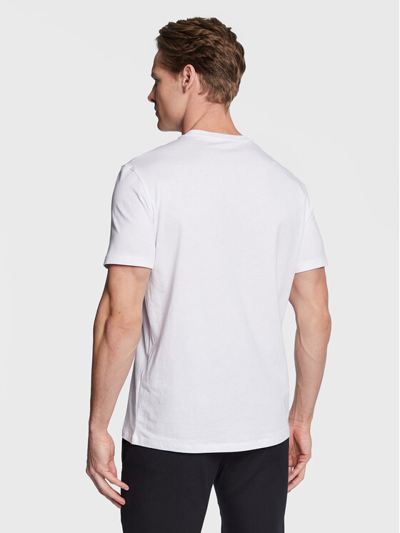 Armani Exchange Armani Exchange T-Shirt 3RZTAG ZJ8EZ 1100 Biały Regular Fit