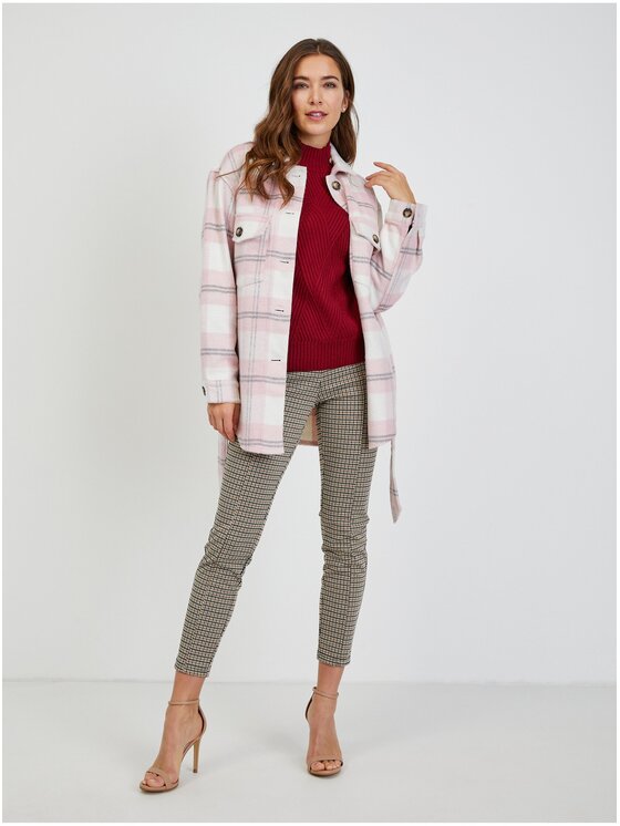 Orsay Orsay Kurtka przejściowa 482399-352000__36 Różowy Regular Fit