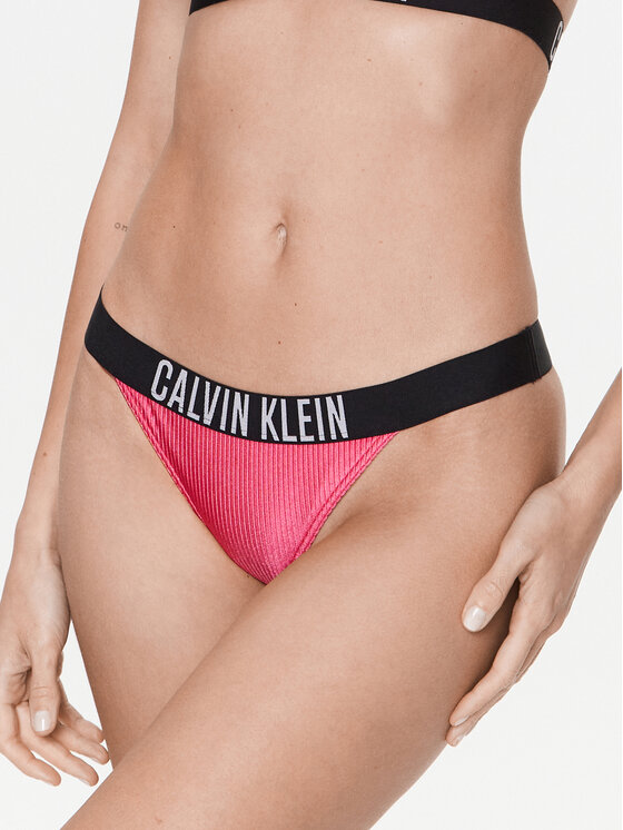Calvin Klein Swimwear Spodnji del bikini KW0KW02019 Roza